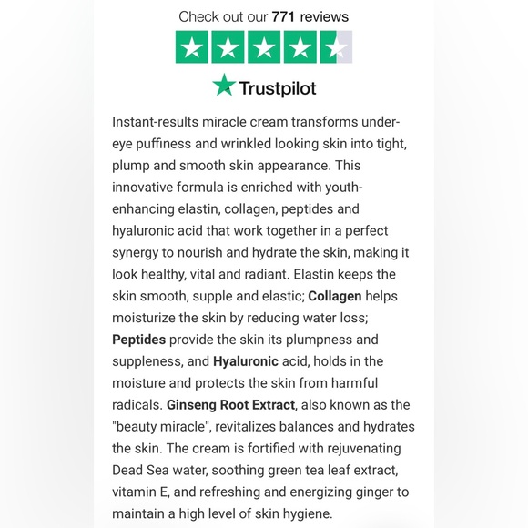 KEDMA, Miracle Eye Cream, 0.84oz. - Picture 2 of 4